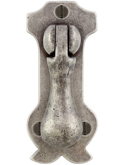 Bittacle Bronze Drop Pull in White Medium Bronze.